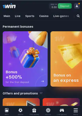 Download 1win app