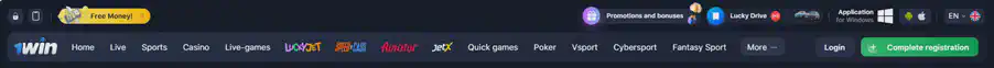 1win online casino