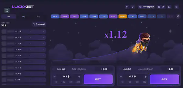 1win Lucky Jet game